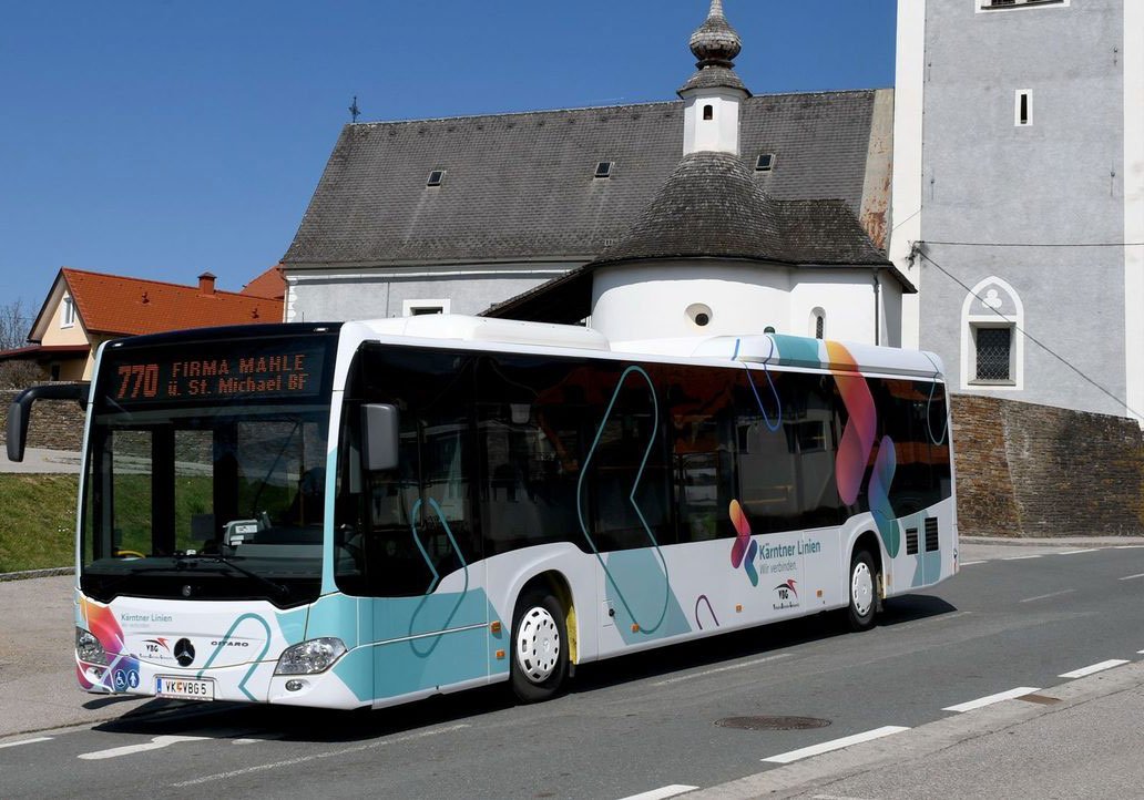 Linienbus der Kärntner Linien von VerkehrsBetriebe Globasnitz